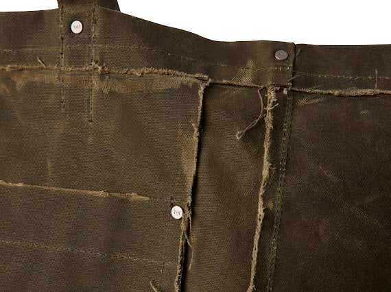 Olive Wax Work Bag