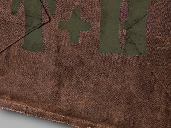 Brown Wax Work Bag