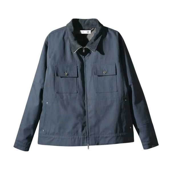 Canvas + Suede Stitch Jacket