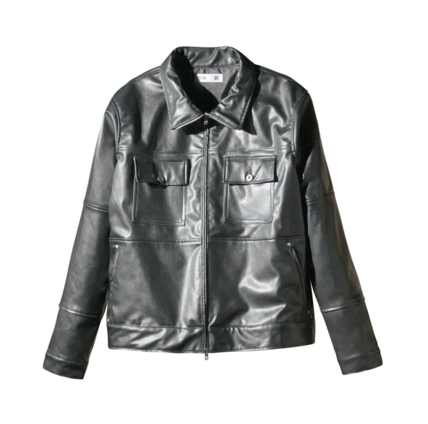 Leather Stitch Jacket