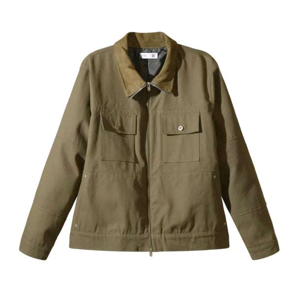 Canvas + Suede Stitch Jacket