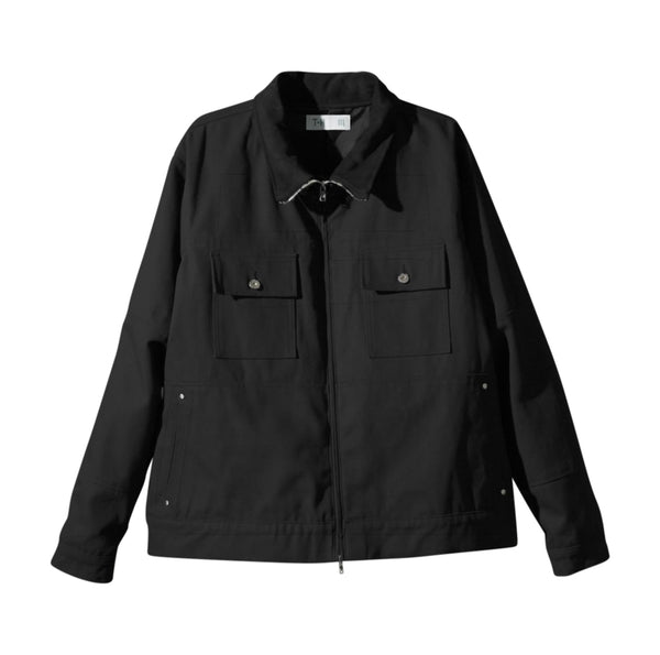 Canvas + Suede Stitch Jacket